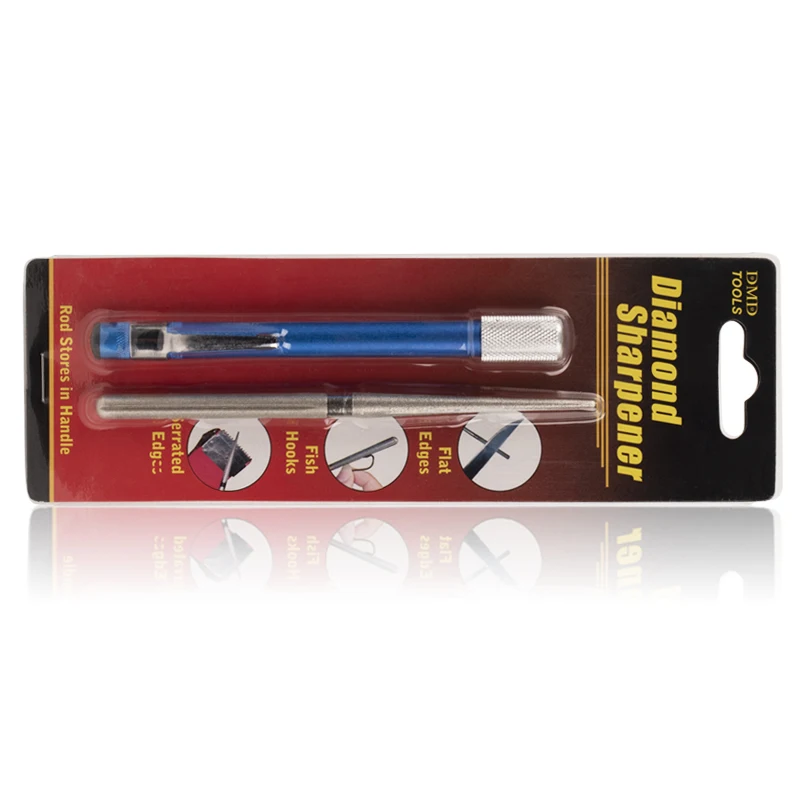 Factory wholesale swifty sharp Diamond Portable Knife Fishing Hook Sharpener for Outdoor