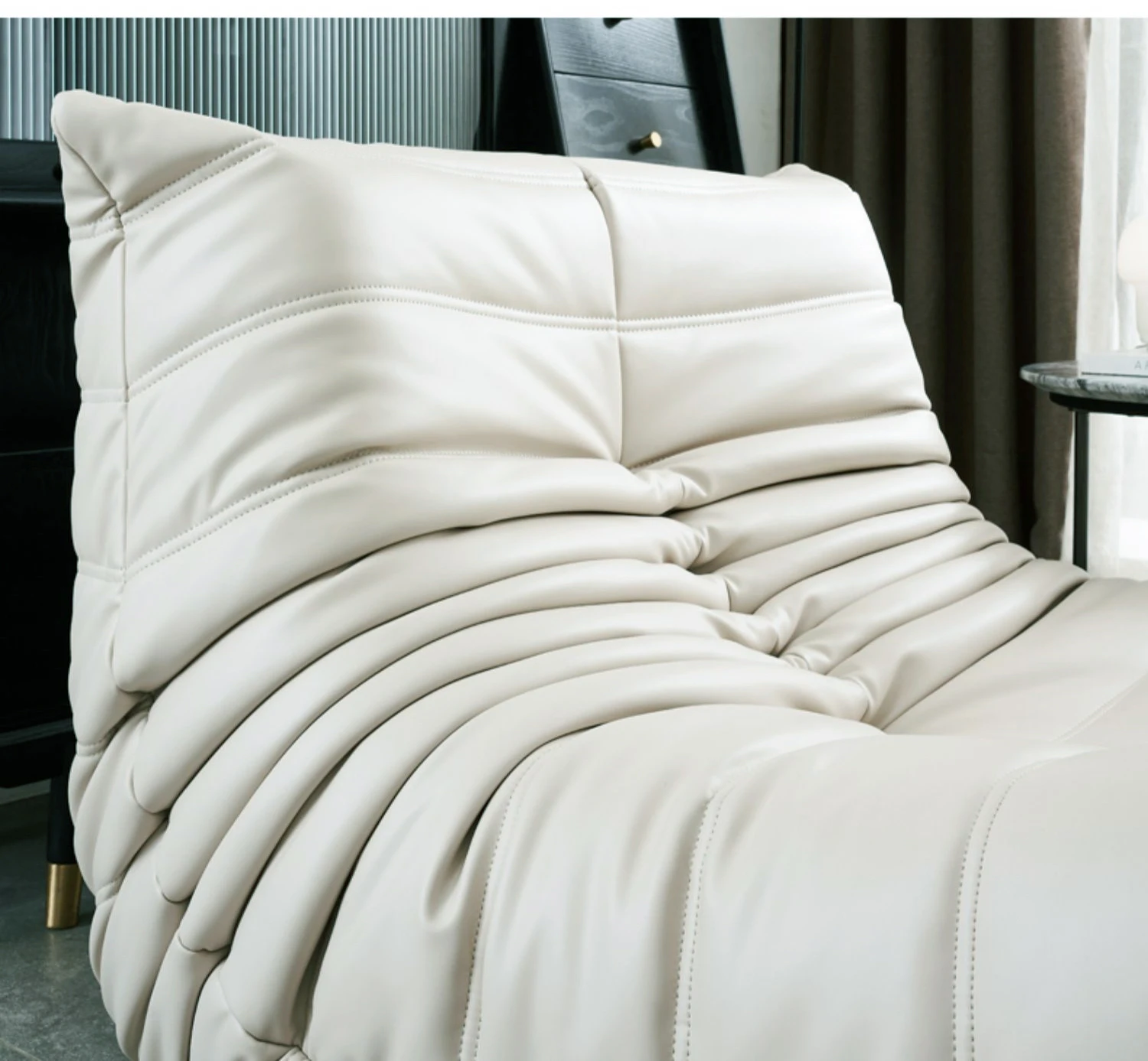 high end upholstered corner sofas fabric lazy tatami relaxing sofa with vintage leather sofa  Brown vintage leather lo