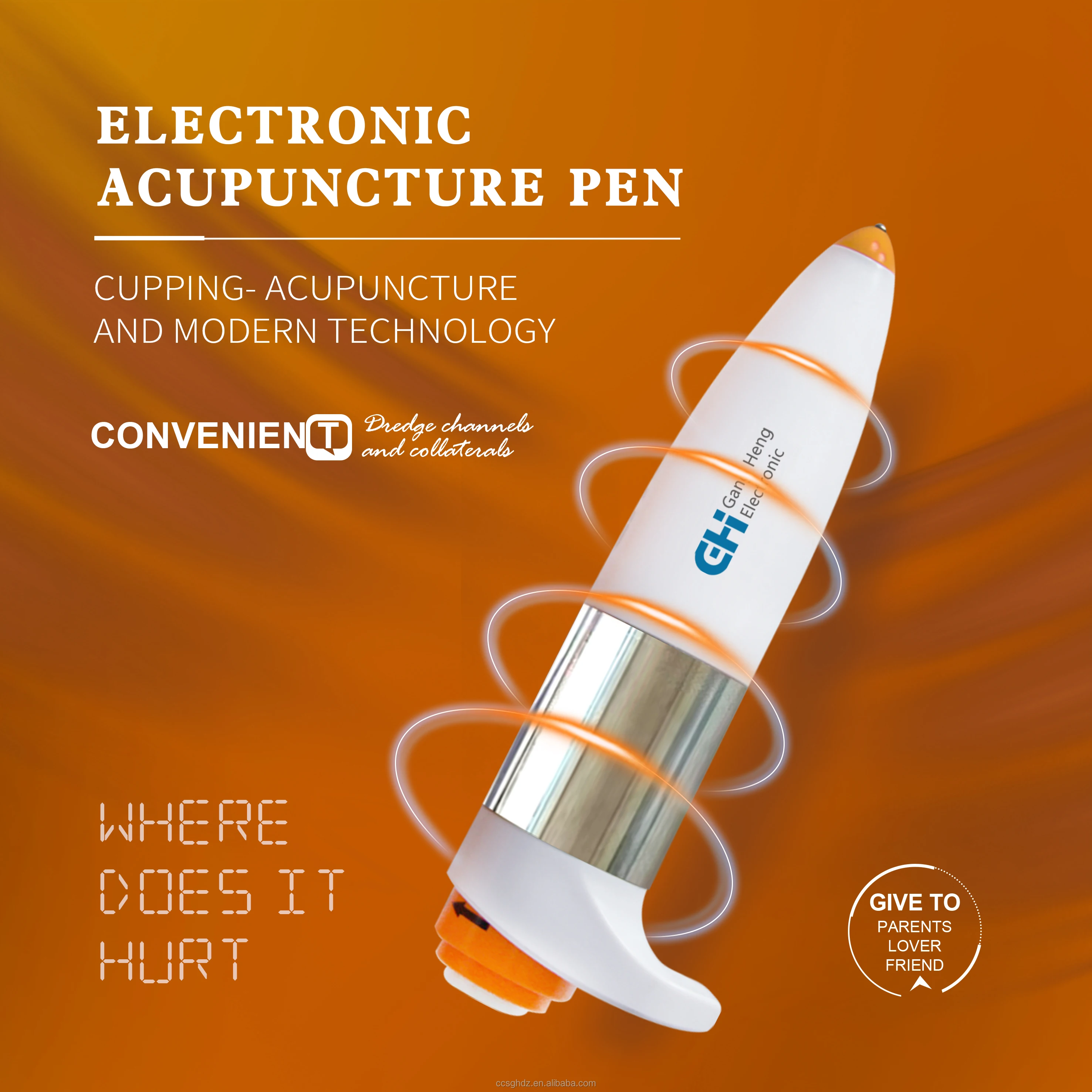 Electric Pulse Muscle Therapy Acupuncture Pen Health Care Products for Pain Relief Massage