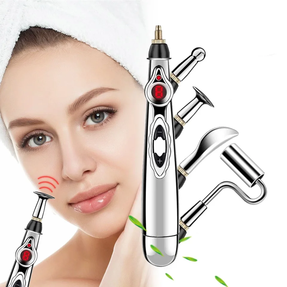 Home Use Acupuncture Pen Point Detector Acupuncture Pen Electric meridians laser therapy pen