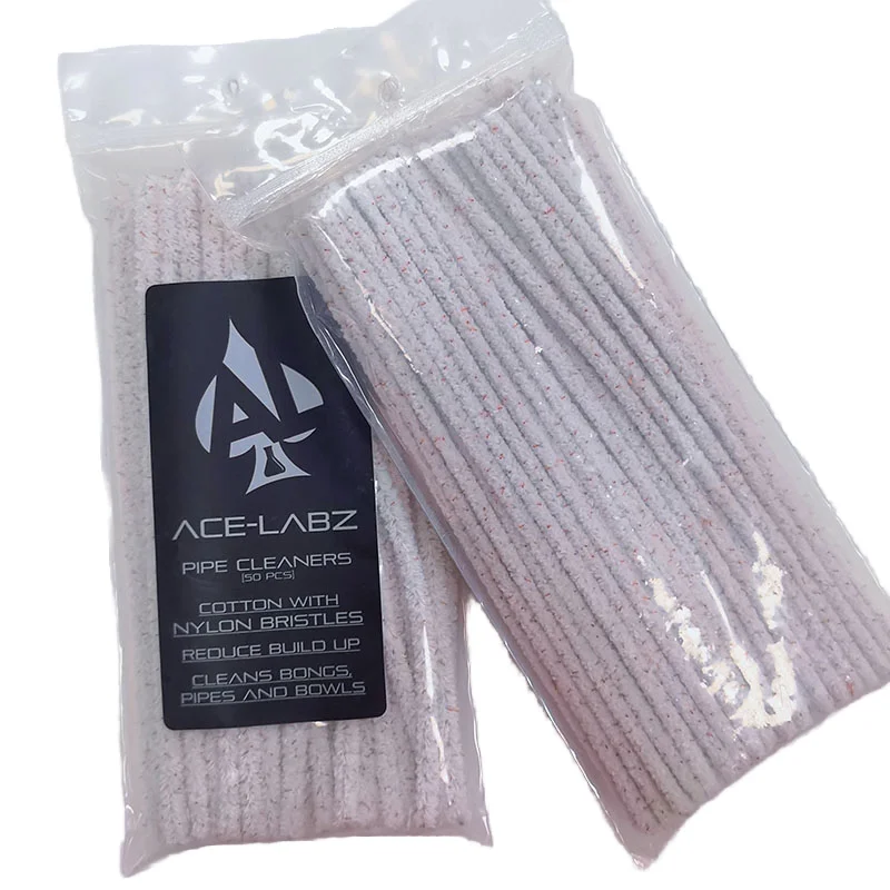 Eco-Friendly Cotton Absorbent Pipe Cleaning Strip Stocked Accessories Pipe cleaner for Effective Cleaning