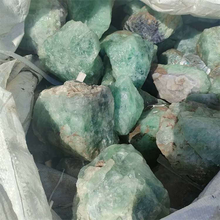 Wholesale Raw Rough Purple Fluorite Stones Quartz Crystal Specimens natural crystal stone rough jade