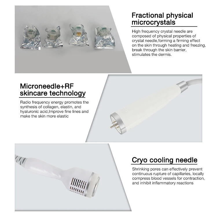 SVATAR 2 In 1 Fractional RF Cryo Facial Machine For Skin Tightening Skin Resurfacing Scar Treatment Breast Lift Face Lift