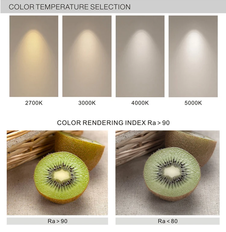 2022  popular new commercial downlight cut on 55mm led light ceiling light