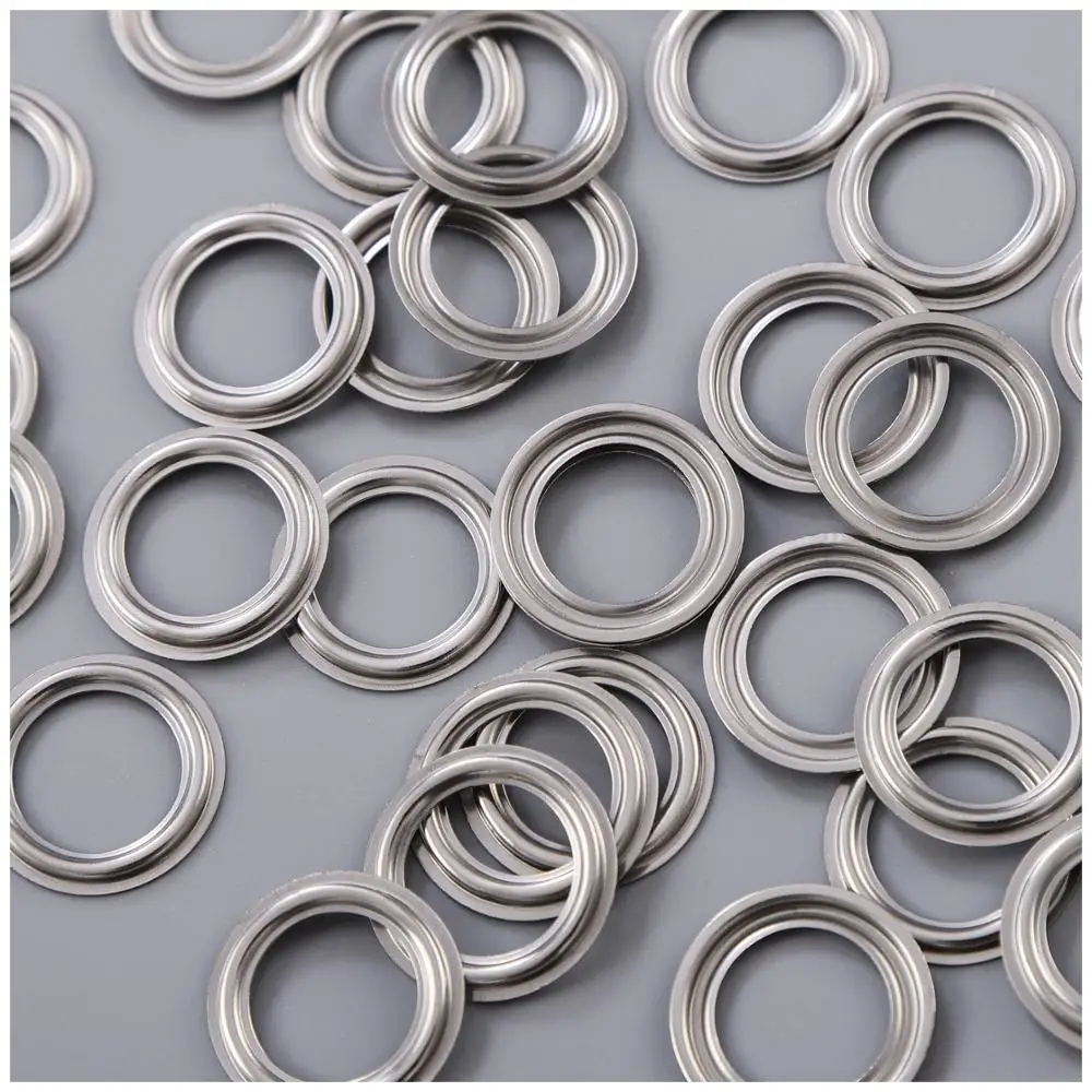 12mm Metal Stainless Steel Eyelet for Curtain Eyelets Grommet Ring