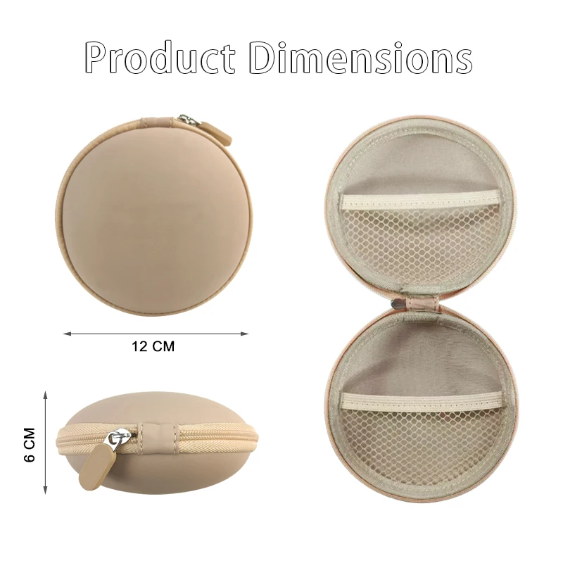 Custom Good Quality Eva Case Zipper Waterproof Travel Small Eva Storage Case Pouch For bra pasties