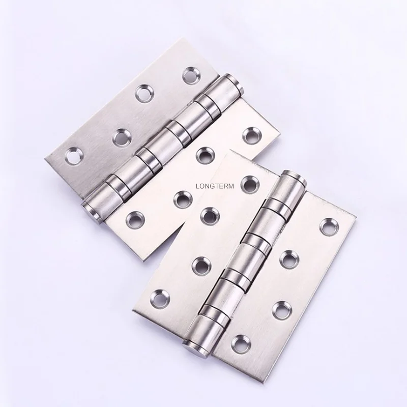 Factory Price Hardware Accessory Stainless Steel High Quality Iron Metal Round Corner Spring Door Hinge Flush Hinge for Window