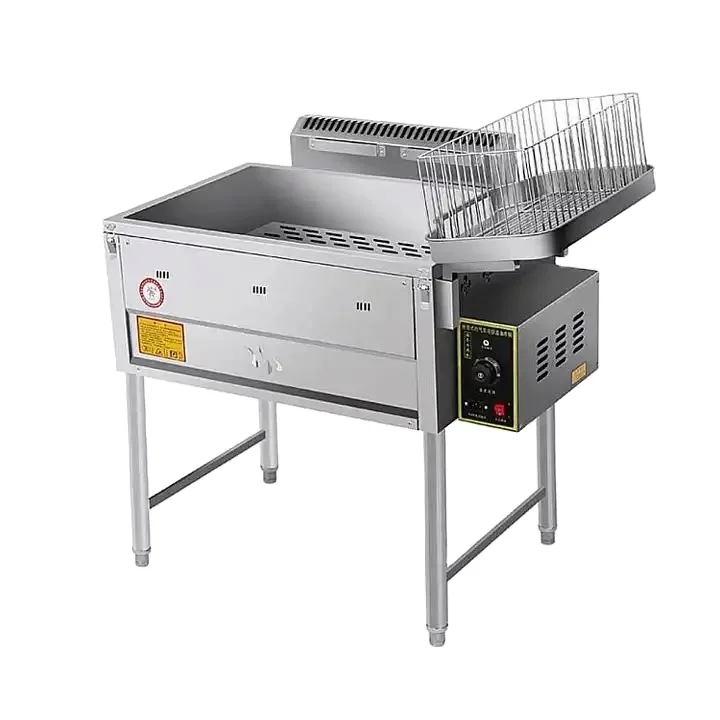 Commercial Large Capacity Single Cylinder Fryer French Fries Chicken Leg Fryer
