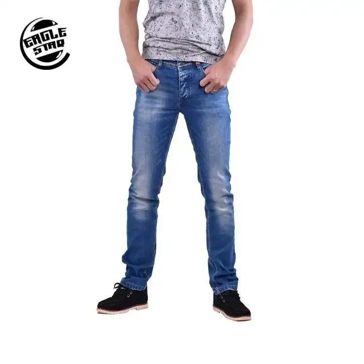 Cheap men clothes Stretch Tight Denim Jeans Pants Stock Lot liquidation