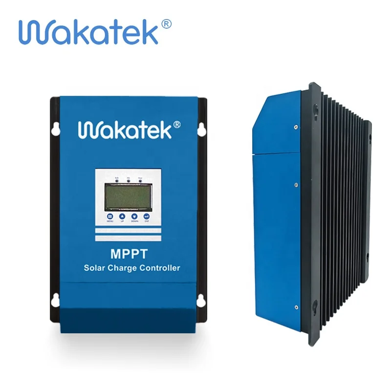 WAKATEK  Factory directly and Over temperature Protection 60A MPPT Solar Charge Controller