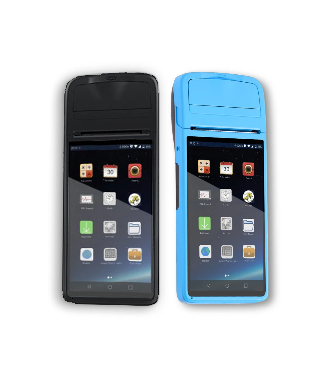 Мини-портативный мобильный терминал Android POS и многофункциональное мобильное платежное устройство с системой считывания карт