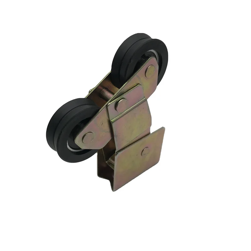 GARRUCHA PARA SERIE 25 double V groove pulley iron zinc plated housing sliding door and window roller