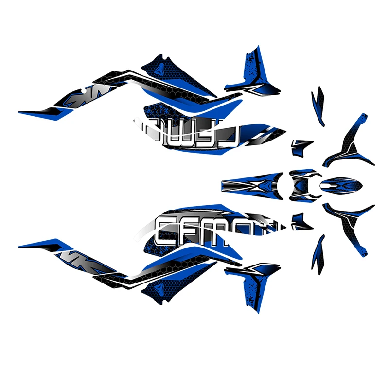 For cfmoto 250nk motor cycle decoration appearance full body sticker design motorcycle stickers