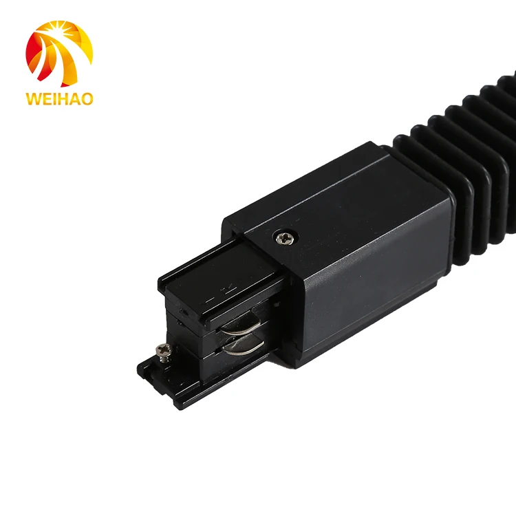 
Best price led rail adjustable curled l connector track lighting spotlight 