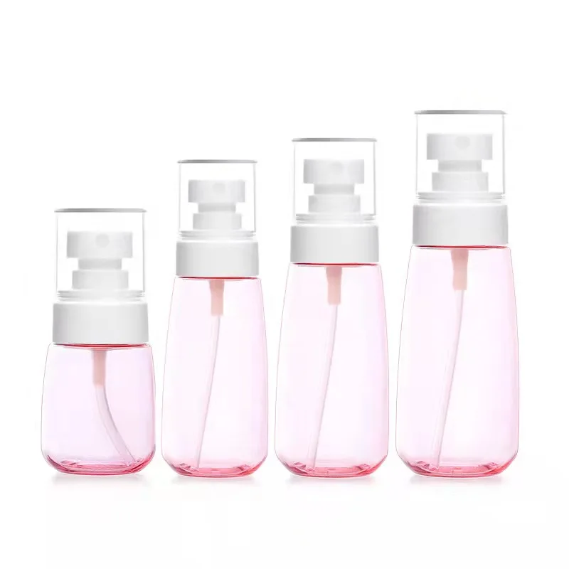 
cute vacuum fashionable good quality refillable portable transparent misting fragrance manufacturing pet plastic Spray bottle 