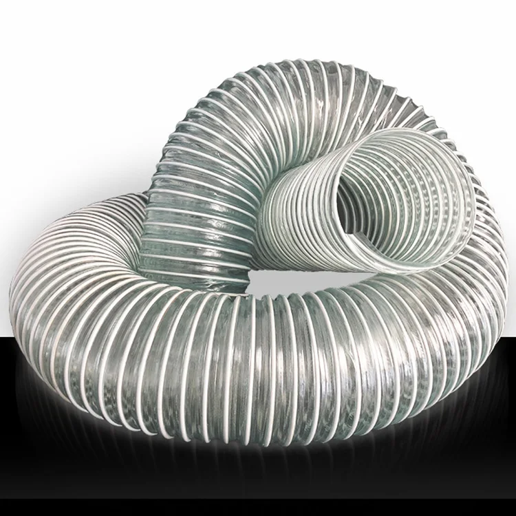 Гибкий ПВХ всасывающий шланг прозрачные бесплатные запасные части для вентиляционного оборудования 1 год N/A онлайн техническая поддержка