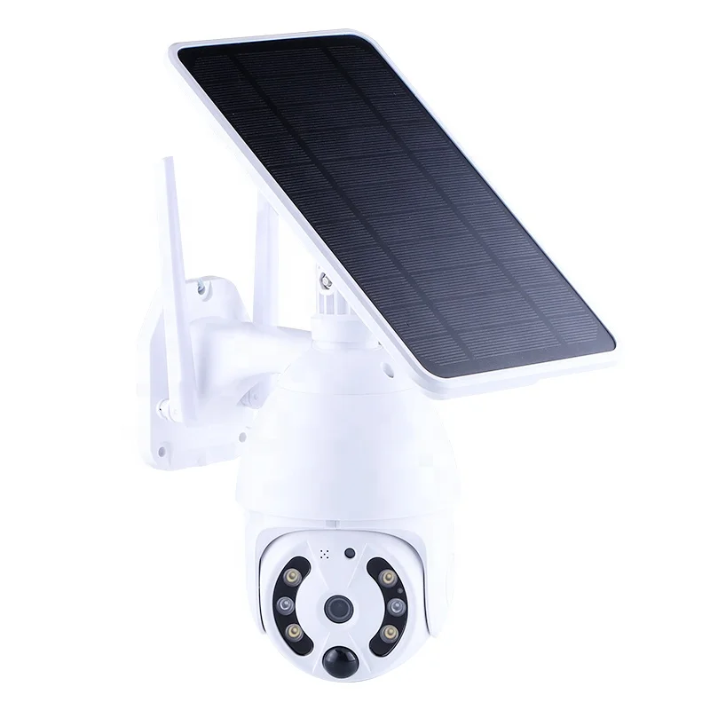 eTsoon NEW style HD IP65 Waterproof PIR Motion Detection 4G SIM card & Wi-Fi Intelligent Solar Energy Solar Light Camera