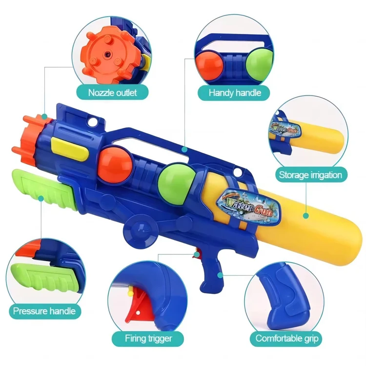 High Quality Large Capacity High Pressure Water Cannon Guns Shooter for Wholesale