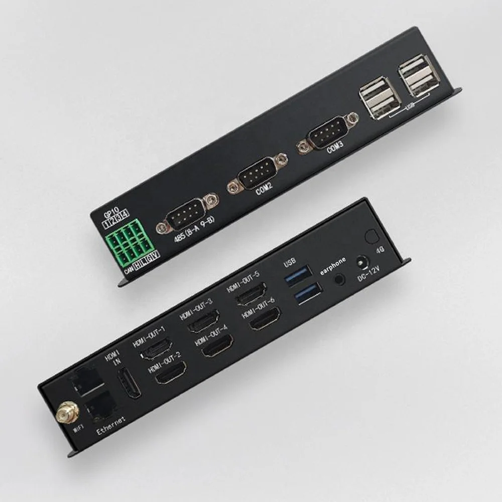 RK3588 8K UHD HD-MI и в USB3.0 2,0 Wi-Fi Android 12,0 4G + 32G пульт дистанционного управления LCD digital Signage видеоплеер