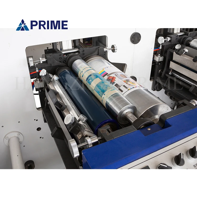 Full automatic clear bopp flexo printing machine for manufacturing adhesive tapes