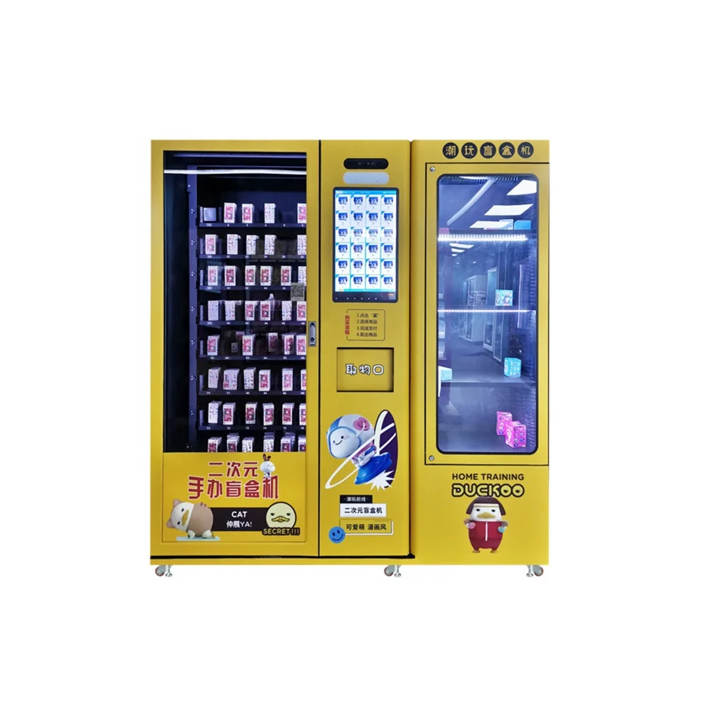 Selling large-capacity toy vending machine mystery box touch screen vending machine in the mall