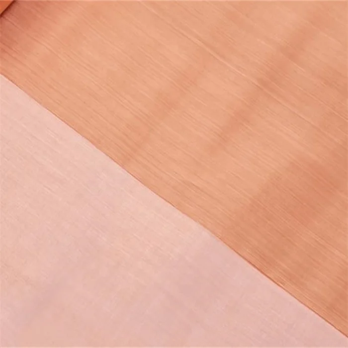 Copper Fine Micro Screen Woven Wire Mesh Various Kinds Of Metal Wire Filter Screen For Sale