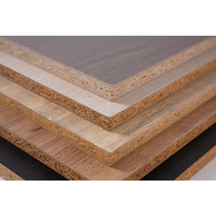 Wholesale cheap chipboard sheet 18mm 15mm 16mm 12mm melamine laminated particle board chipboard furniture