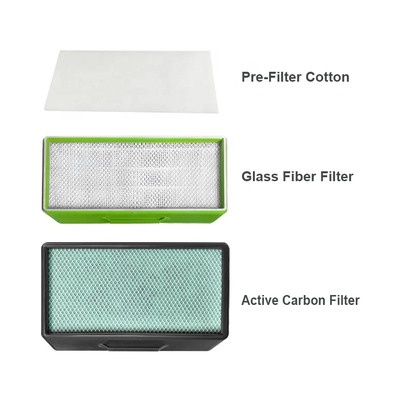 High Efficient, 4 layers Air Purification Absorber Solder Exhaust Fume Extractor With Low Noise