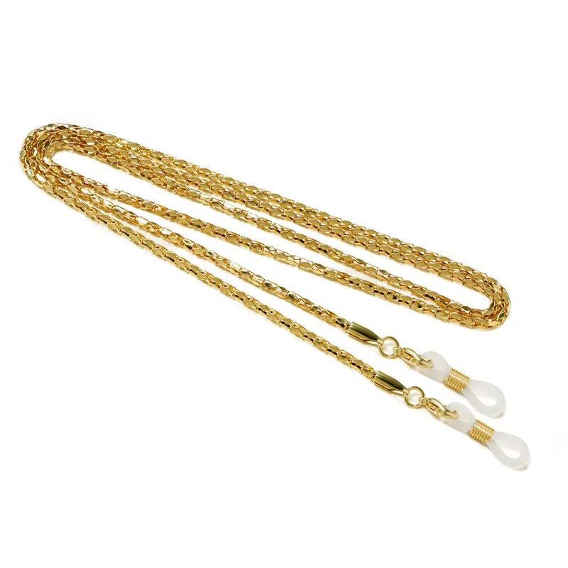 New Fashion Retro Metal Glasses Chain Gold Silver Rose Gold Black Sunglasses Chain for Men Women