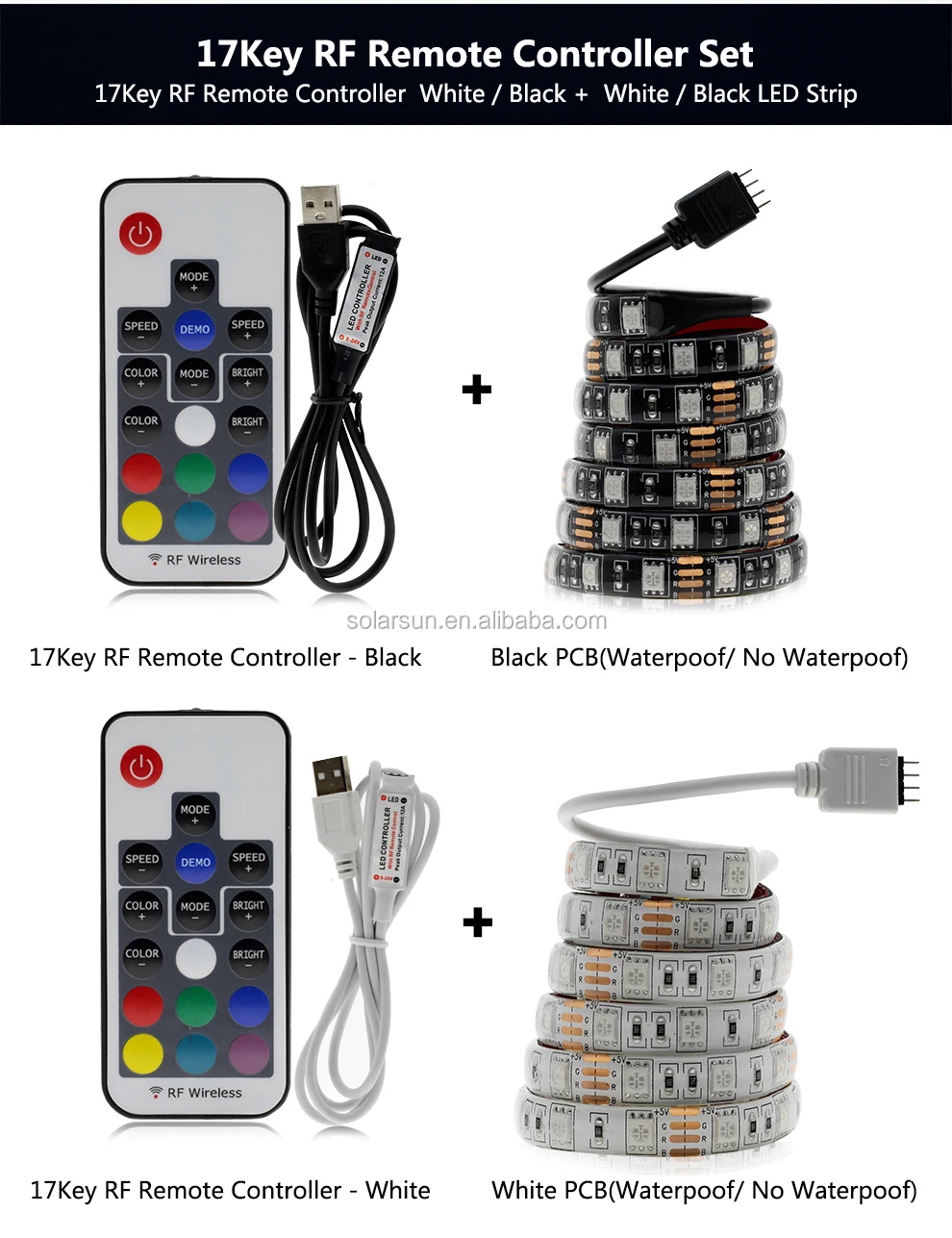 Smd5050 Usb Powered Dc5v Decoration For Tv Ktv Theatre Compute Mood Ip65 Color Dmx Led Strip Light With Remote Controller Kit