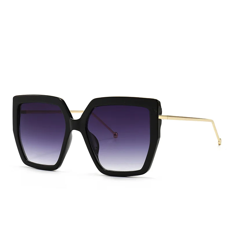 UNOC New Fashion Oversized Women Sunglasses Square Gafas Ee Sol Para Mujer Sonnenbrille Oculos De Sol High Quality Sunglasses