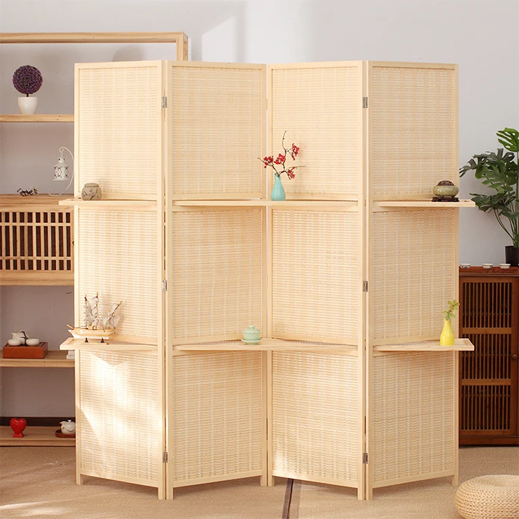 Interior decoration rattan room divider bamboo luxury partition wall room divider