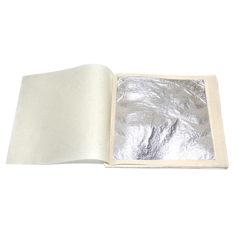 11*11cm pure silver transfer foil leaf genuine silver leaf sheets