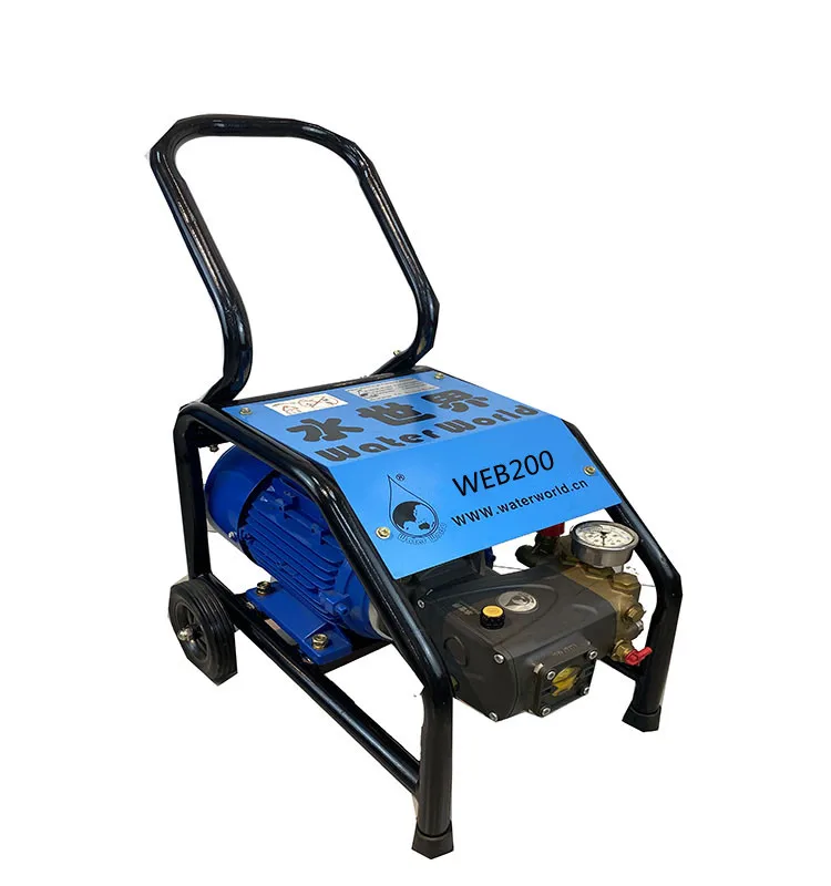 Jet Wash High Pressure Electric Drain Car Cleaner Pressure Washer Water Cleaning Process Pump Engine Core Components Used New