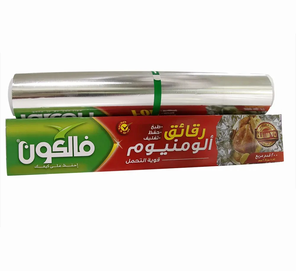 Chinese Factory 8011 Food Grade Oven Aluminum Foil Paper Aluminum Foil Roll For Home Kitchen Uses