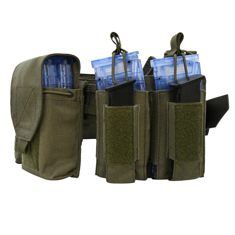 GAF 1000d nylon quick-releas buckle tactical molle belt  pouch set