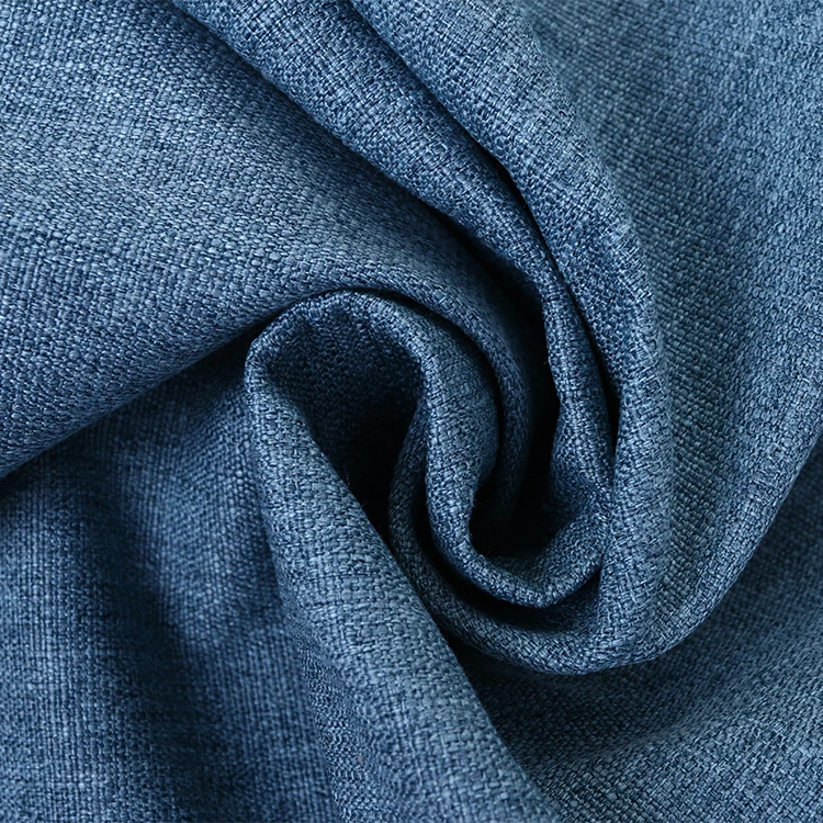 
New product coated coffee non-woven cotton imitation linen outdoor couch fabric 