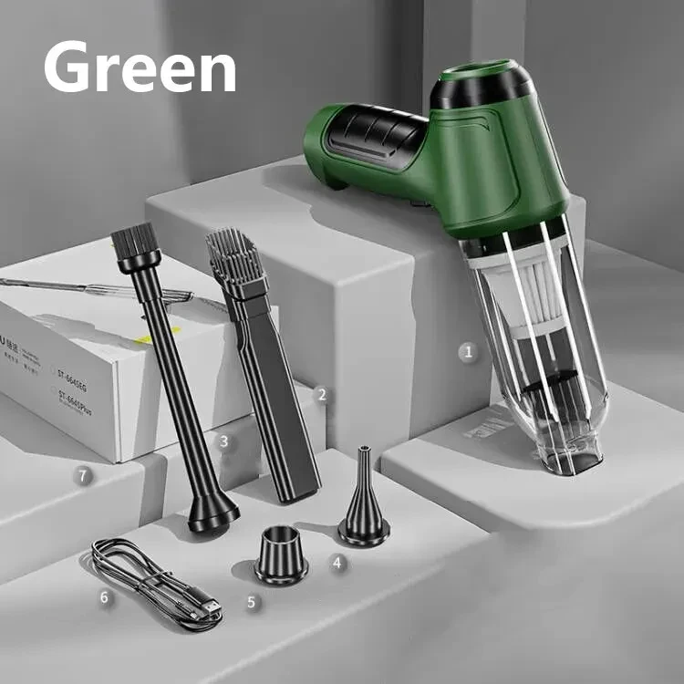 Handheld Wireless Motor Car Vacuum Cleaner Strong Suction High Power Vacuum Cleaner Home Appliance