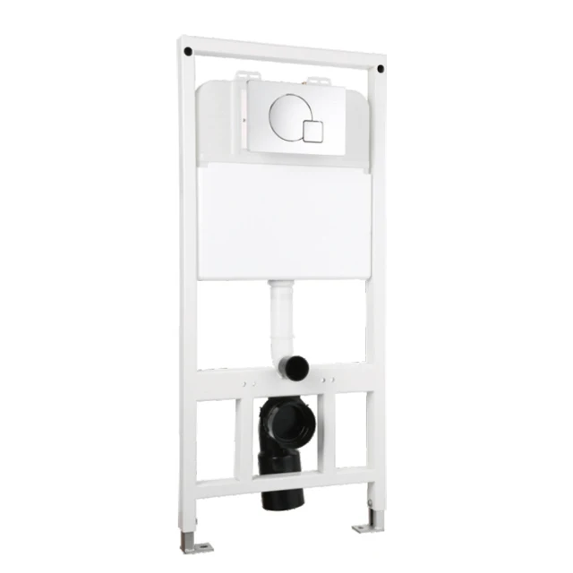 Concealed cistern toilet conceal water tank with dual flush fittings for bathroom wall hung toilet
