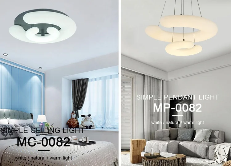 Простой внутренний светильник для ванной комнаты современный светодиодный потолочный в скандинавском стиле детей