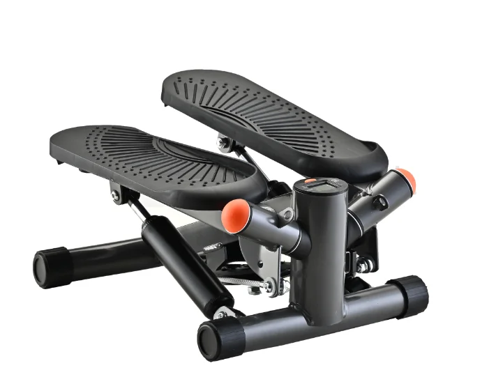 Multi function workout mini stair stepper adjustable home exercise fitness equipment wire rope construction stepper trainer