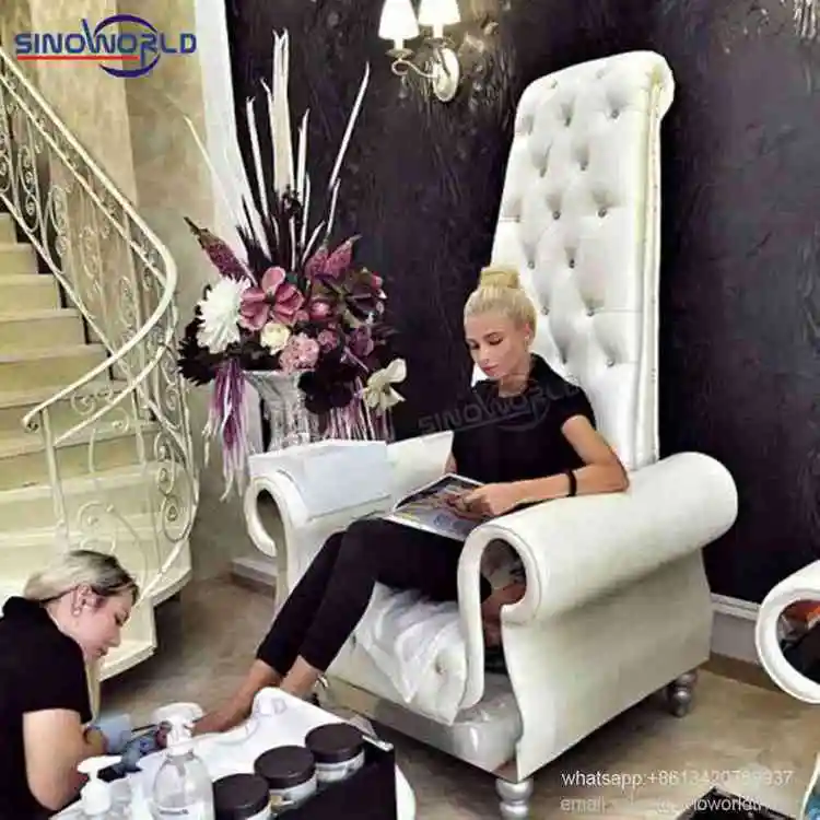 
wholesale cheap china dubai luxury spa salon deluxe pipeless nail chair pedicure 