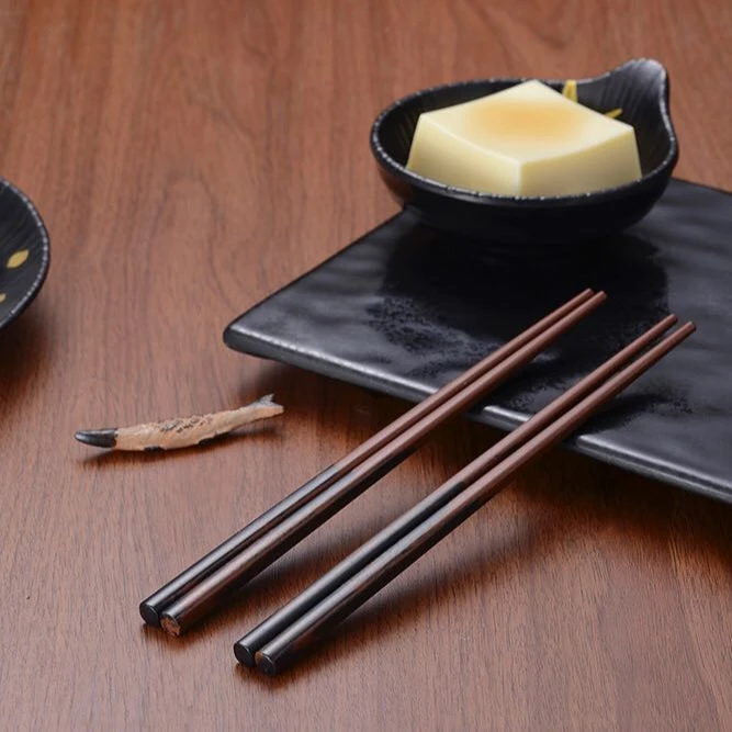 Chinese food grade eco-friendly reusable plastic melamine chopsticks for restaurant