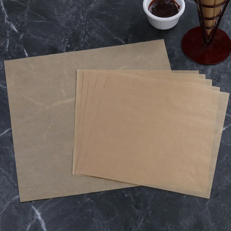 
Paper Packaging Tubes Food Grade Burger Butter Paper For Food Wrapping 