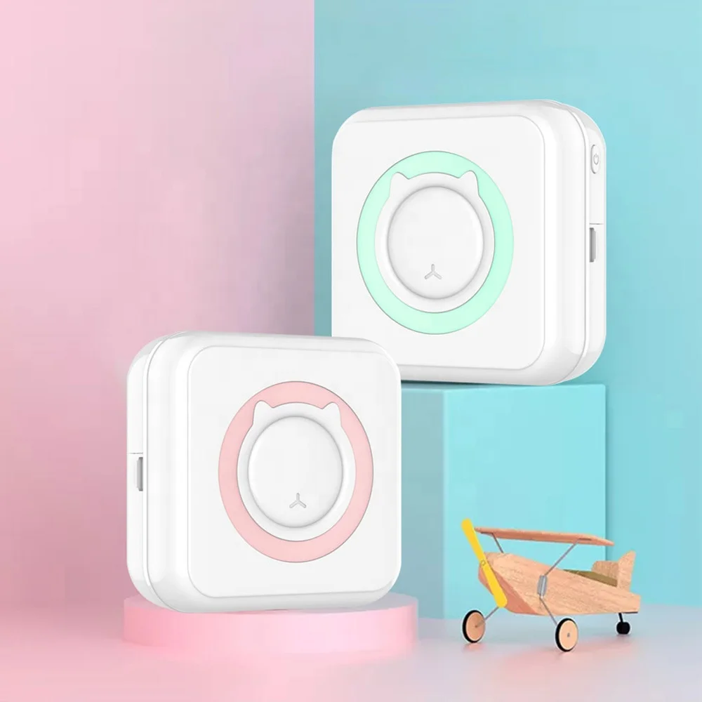 
Phomemo C15 Mini printer USB No Ink Thermal Printer Handheld Logo Pocket Photo Printer 