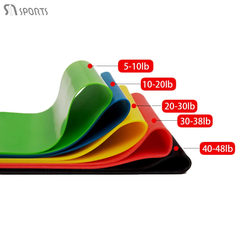 Wholesale Factory Direct Sale Latex Elastic Mini Resistance Loop Exercise Bands