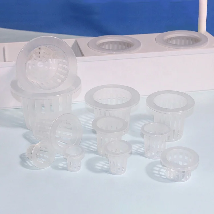 multi-size Plastic Plant Hydroponic Cups Net Pots  with Self-Watering Capillary Water Garden Greenhouse NFT Soiless Grow