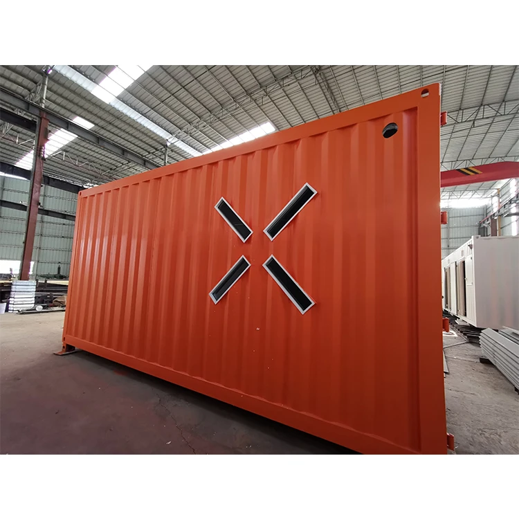 China prefab manufacturer container warehouse customized welding container house hurricane proof container home
