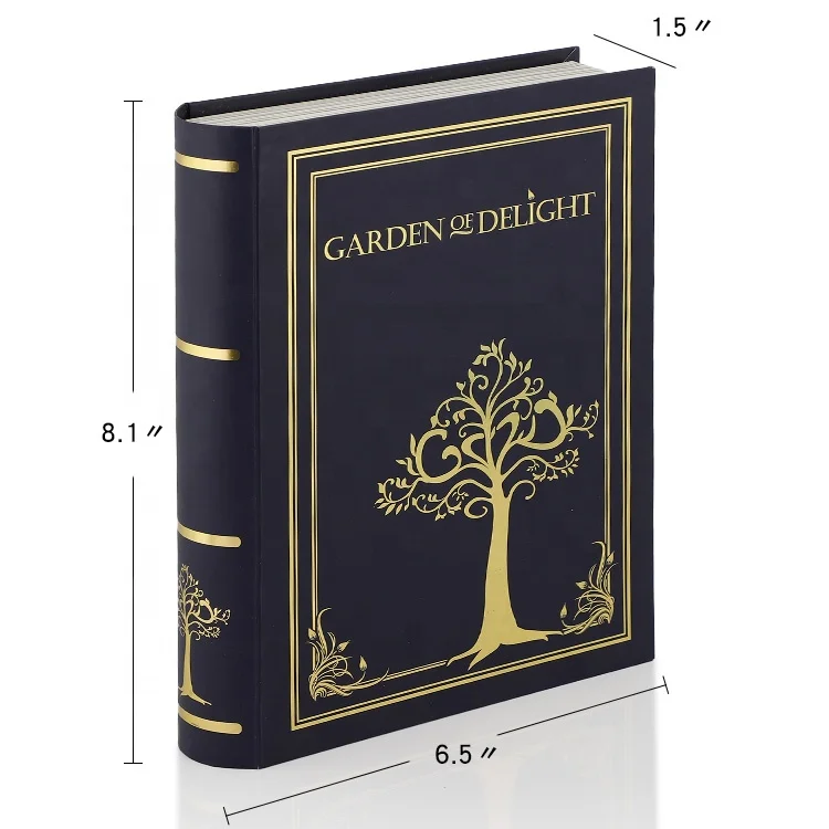 Custom Black Dummy Foldable Faux Libros Decorativos Fashion Book Decorative