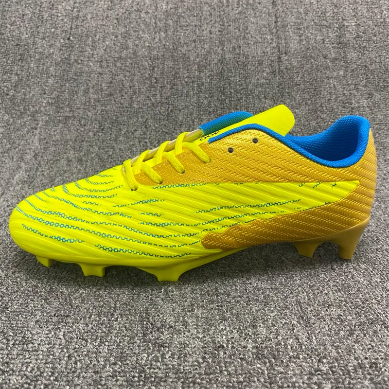 New Custom Logo New Men Soccer Soccer Shoes Unisex Cleats Training Football Boots Low Ankle Sport Sneakers